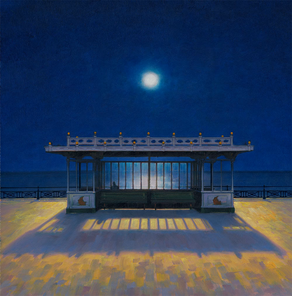 Brighton Greetings Cards: ‘Moon Dreams’, Mark Harrison, oil on board.