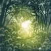 Morna Rhys Greetings Cards: ‘May Morning’ Morna Rhys, copperplate etching. Image © Morna Rhys