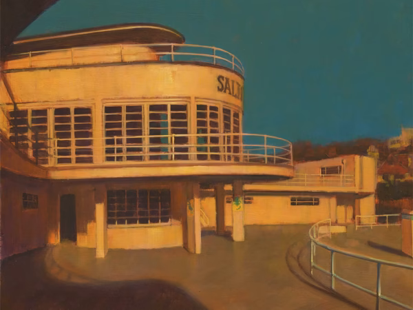 ‘Lido’, Mark Harrison, oil on board.
