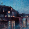 ‘The River Sambre in Charleroi’, Maximilien Luce, oil on canvas, 1896.