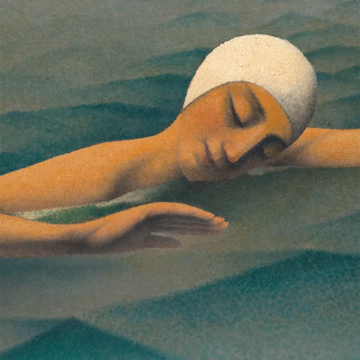 ‘La Nageuse’, Félix Bonnet (Tobeen), oil on canvas, 1927.