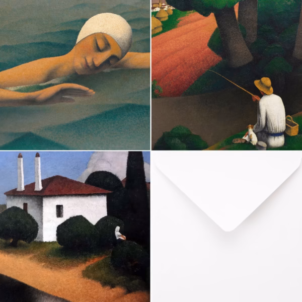 The Tobeen Greetings Card Collection.