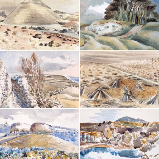 Paul Nash Postcards 'Sketches' Collection.