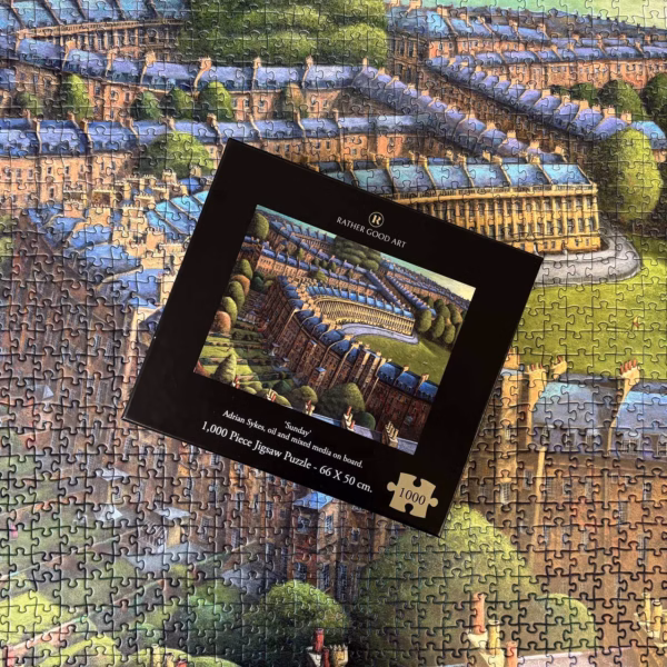 Adrian Sykes Jigsaw Puzzle: Sunday.