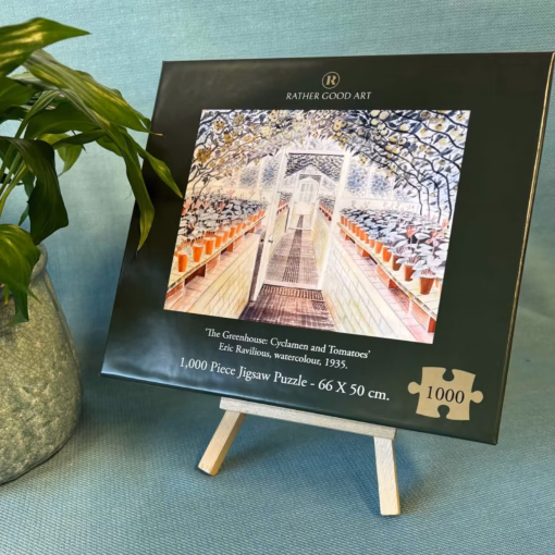 Eric Ravilious Jigsaw Puzzle: Greenhouse.