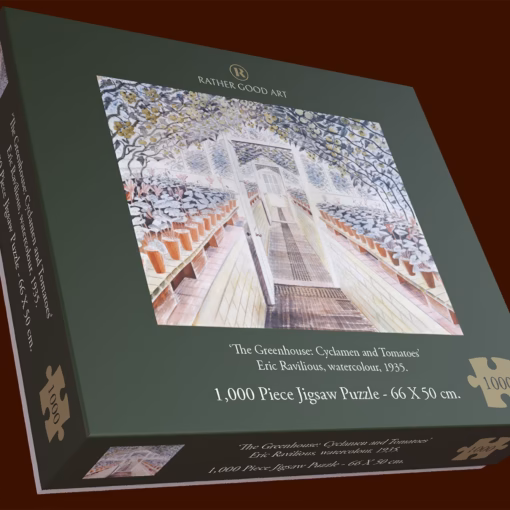 Eric Ravilious Jigsaw Puzzle: Greenhouse.