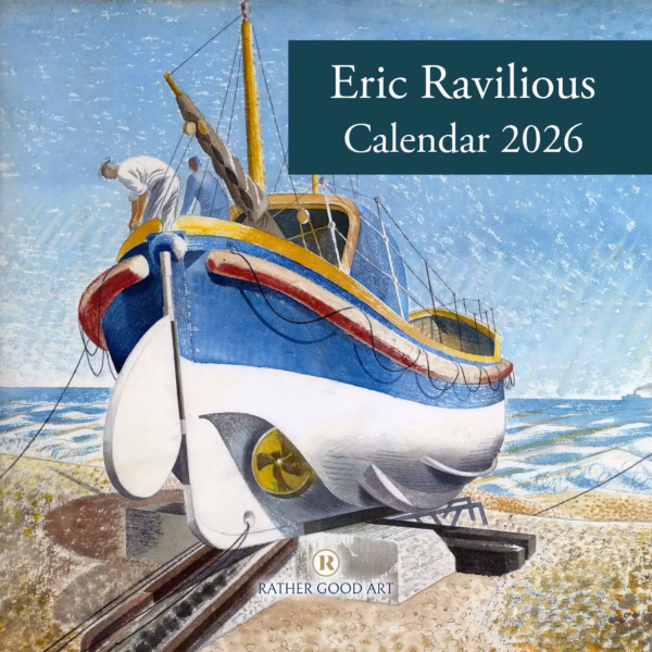 Eric Ravilious Calendar 2026 - Cover image.