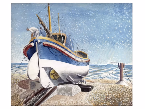 Eric Ravilious Prints: 'The Lifeboat'.
