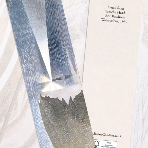 Eric Ravilious Bookmarks: Beachy Head.