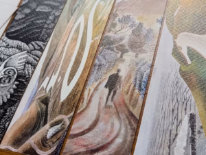 Eric Ravilious Bookmarks.