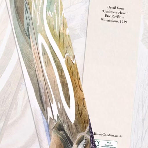 Eric Ravilious Bookmarks: Cuckmere Haven.