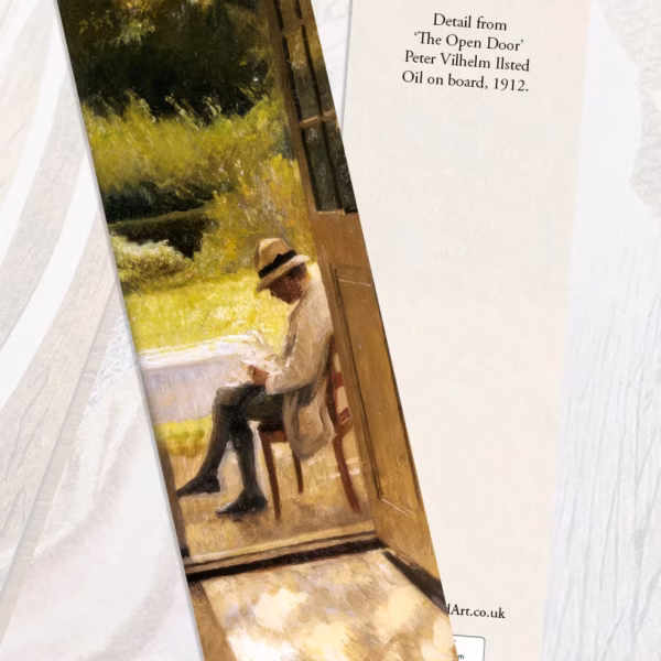 Peter Ilsted ‘The Open Door’ bookmark.