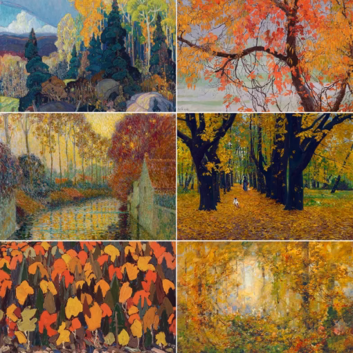 The Autumn Postcard Collection.