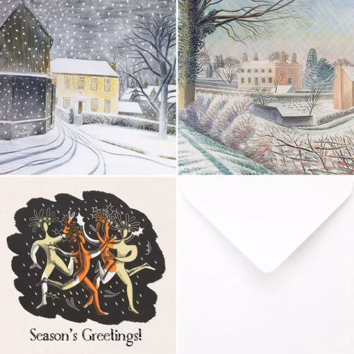 Eric Ravilious Christmas Card Collection No. 1.