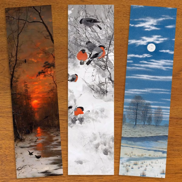 Winter Bookmark Collection.