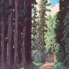 ‘The Road to Nikko’, Hasui Kawase, woodblock print, 1930.