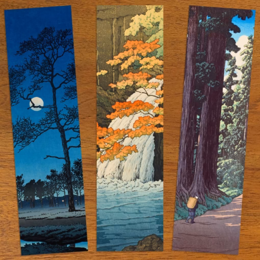 The Hasui Kawase Bookmark Collection.