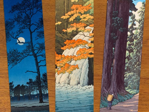 The Hasui Kawase Bookmark Collection.