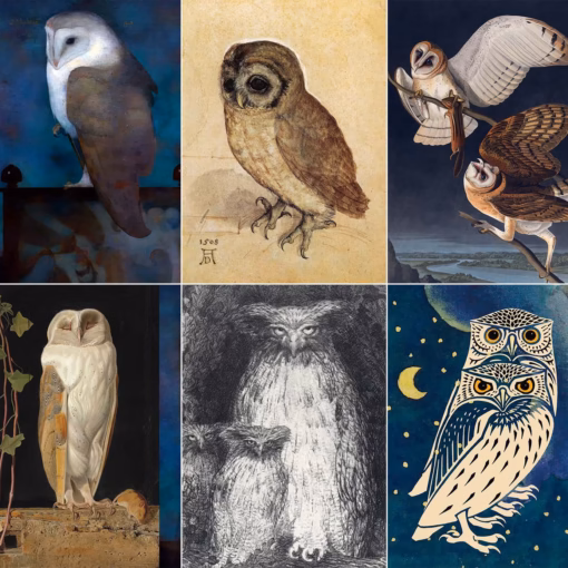 The Owl Light Postcard Collection.