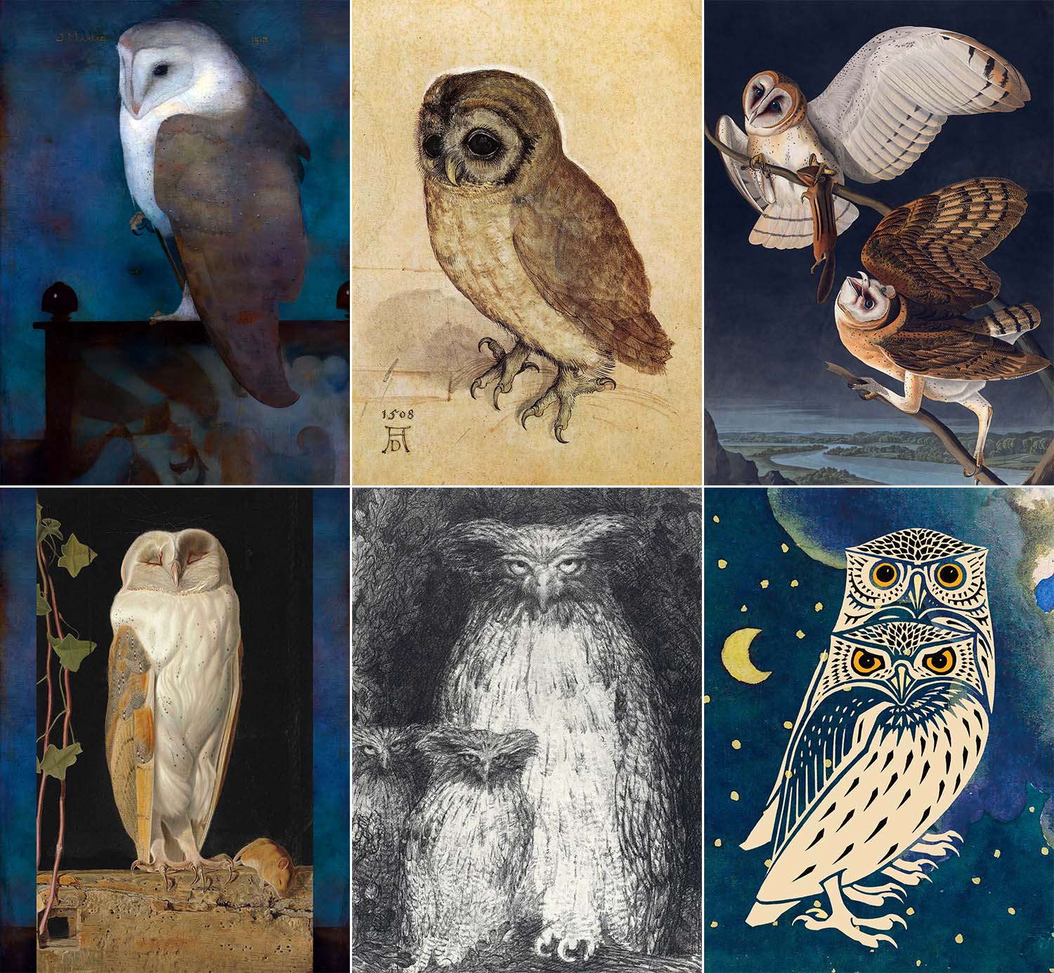 The Owl Light Postcard Collection.