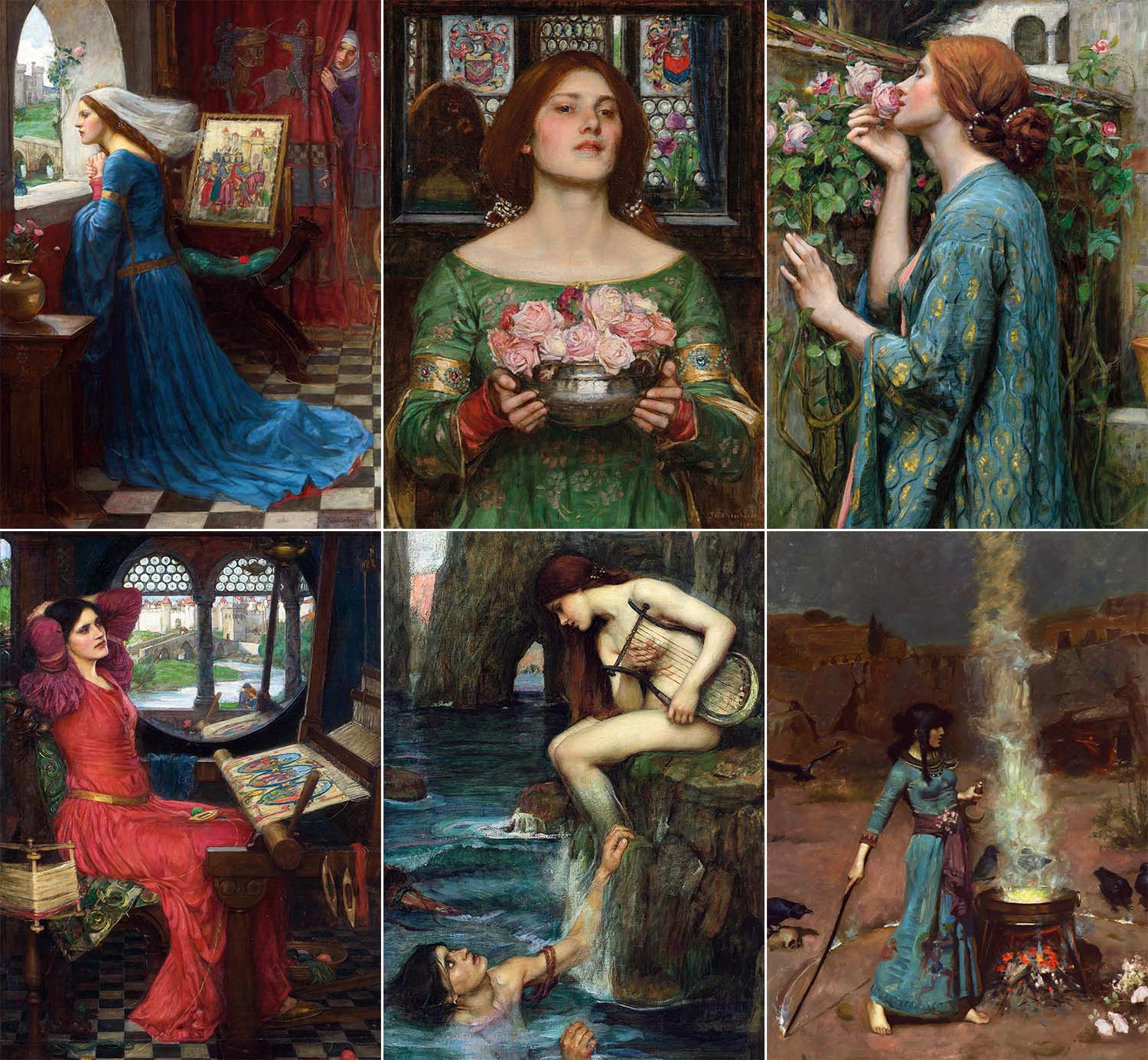 The John William Waterhouse Postcard Collection.