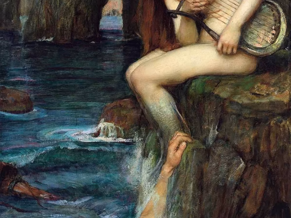 ‘The Siren’ John William Waterhouse, oil on canvas, 1900.