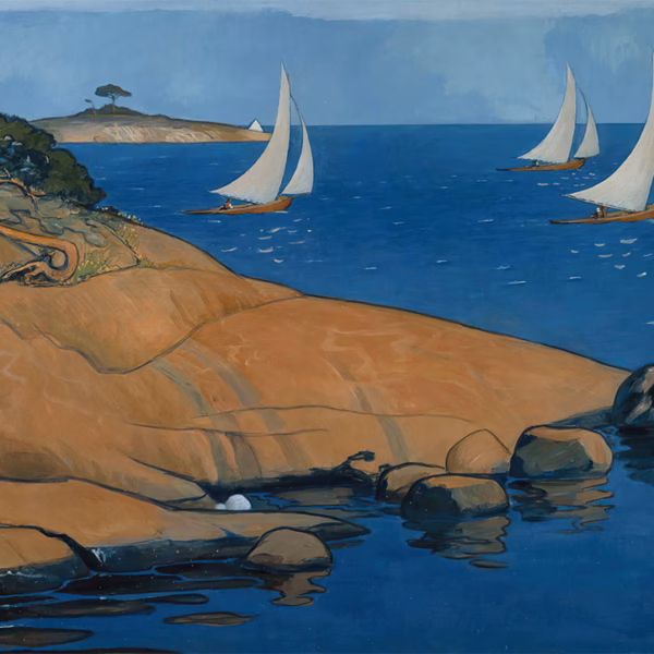 ‘Archipelago View’ Venny Soldan-Brofeldt, watercolour, 1900.