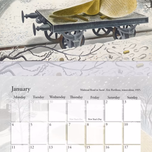 The Eric Ravilious Calendar 2027.