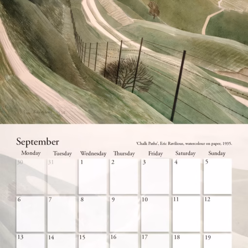 The Eric Ravilious Calendar 2027.