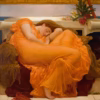 ‘Flaming June’ Frederic Leighton, oil on canvas, 1895.