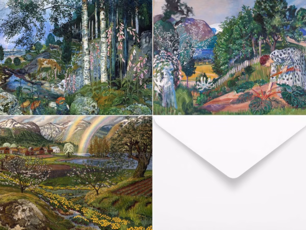 The Nikolai Astrup Greetings Card Collection.