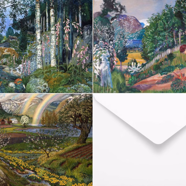 The Nikolai Astrup Greetings Card Collection.