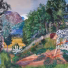 ‘Spring Evening in Jølster’ Nikolai Astrup, oil on canvas, 1926.