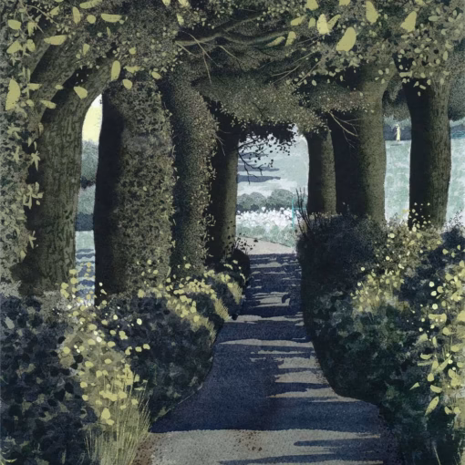 Simon Palmer, ‘Heatwave’, ink, watercolour and gouache.