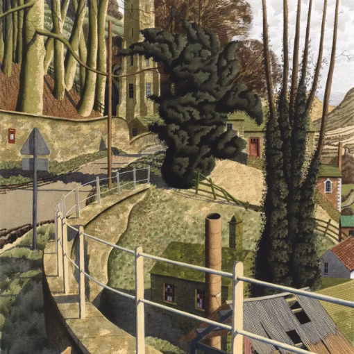 Simon Palmer, ‘From Troutbeck’, ink, watercolour and gouache.