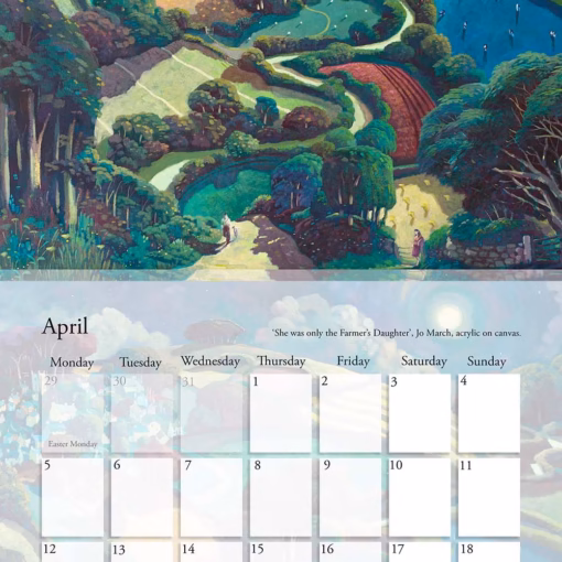 The Jo March Calendar 2027 - April.