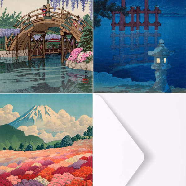 Hasui Kawase Greetings Card Collection No. 3.