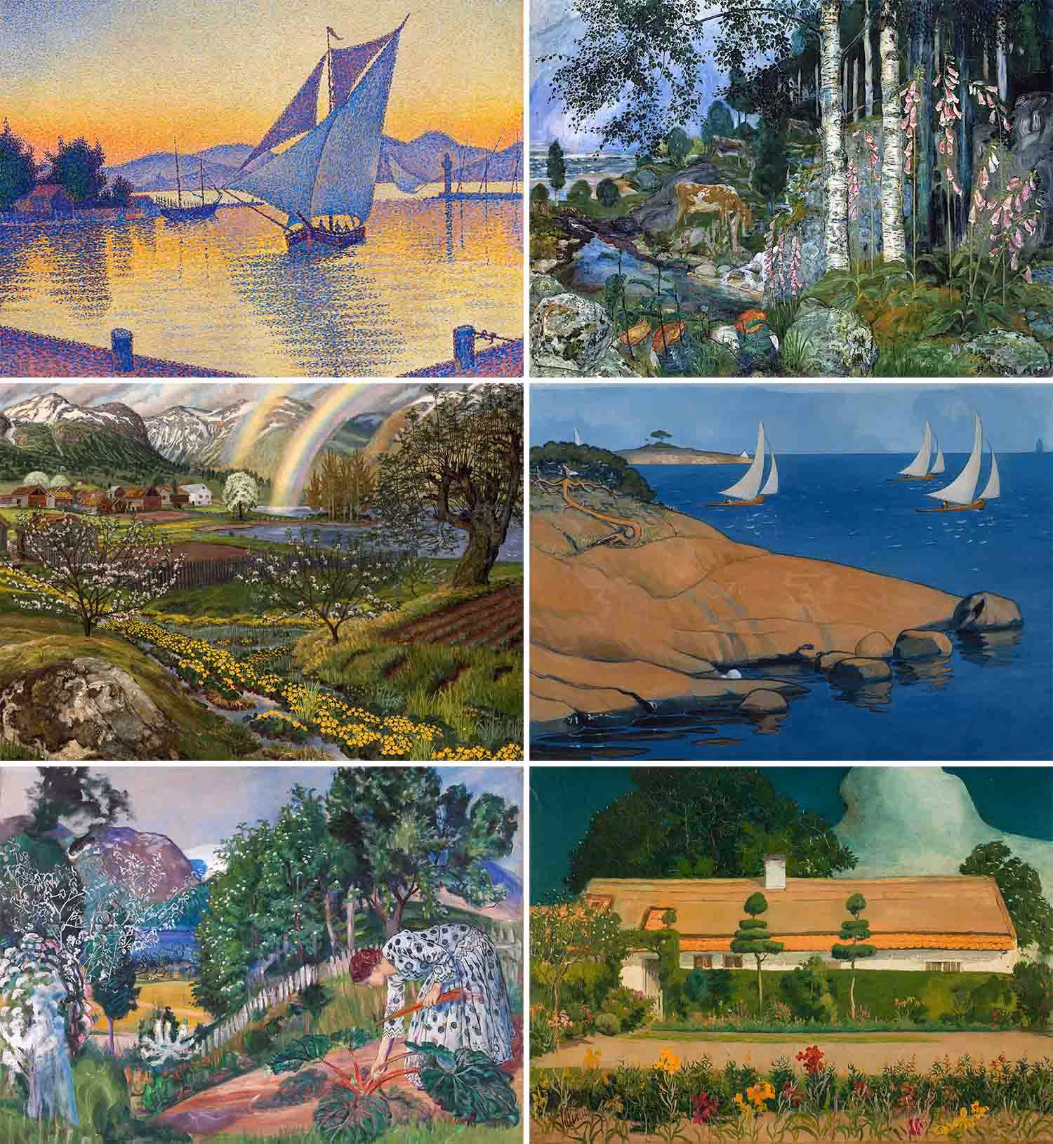 The Landscape Postcard Collection No. 6.