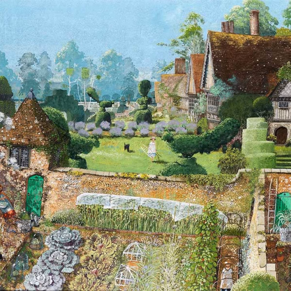 Richard Adams 'August House' Greetings Card.