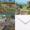 Richard Adams Greetings Cards: The Glorious Gardens Greetings Card Collection No.1.