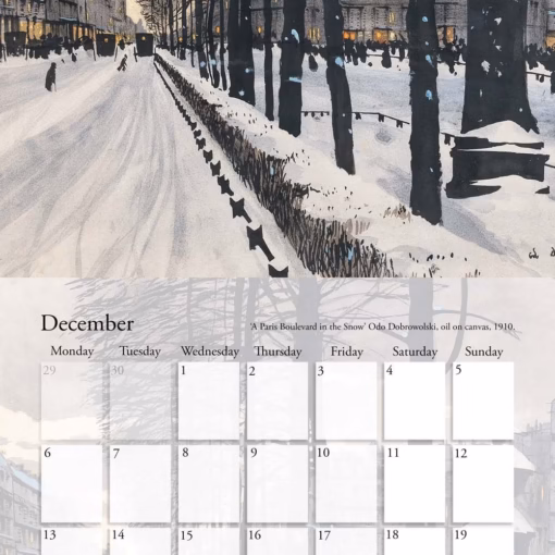 The Rather Good Art Calendar 2027.