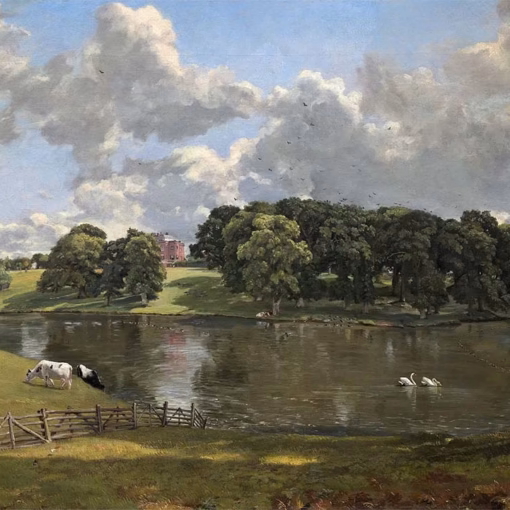‘Wivenhoe Park, Essex’, John Constable, oil on canvas, 1816.