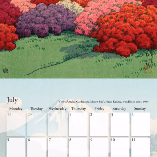 The Hasui Kawase Calendar 2027.