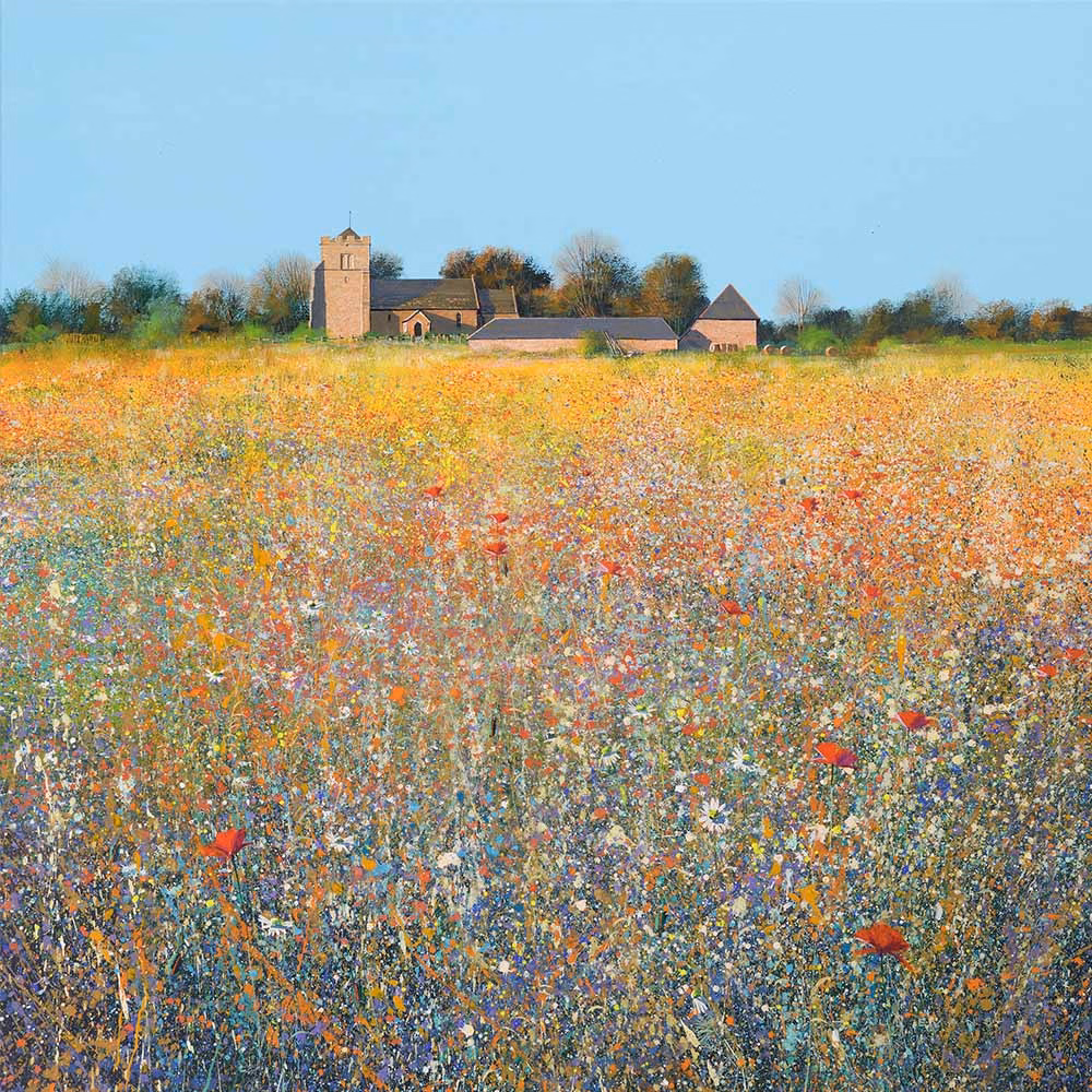 ‘Glorious Hamsey’, Paul Evans, acrylic on canvas, 2024.