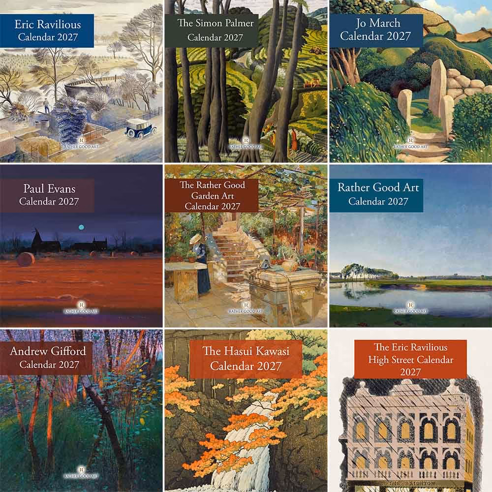 The Rather Good Art Calendars for 2027.