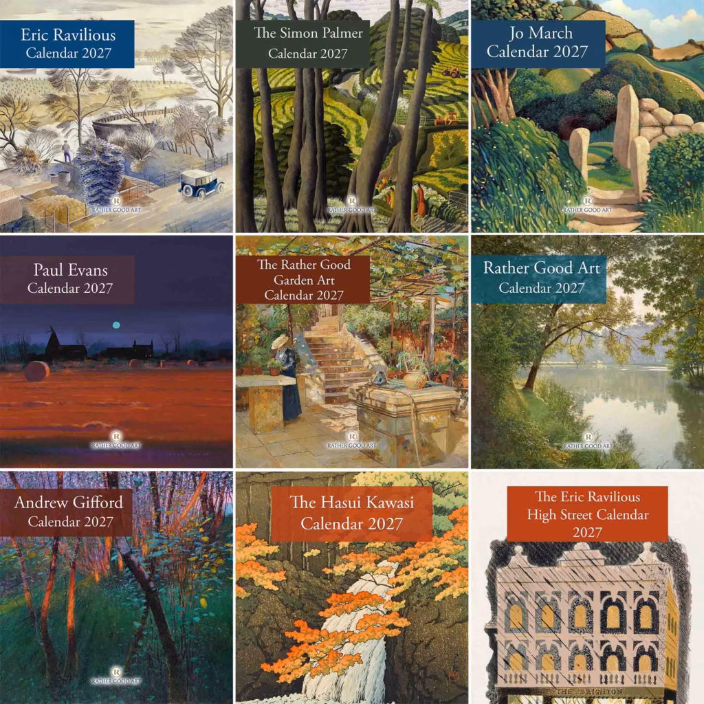 The Rather Good Art Calendars for 2027.