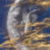 ‘The Weary Moon’, Edward Robert Hughes, watercolour and bodycolour with gold and silver, 1911.